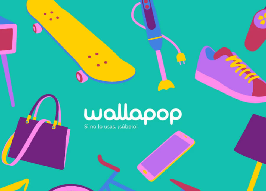Campaña gráfica para Wallapop — Hey Studio / Verònica Fuerte