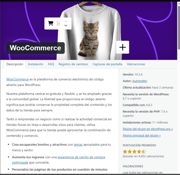 Plugin WooCommerce